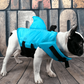 🐶🦈 Adjustable Shark-Shaped Dog Life Vest – Bright colour & reflective trim – Buoyant & secure – perfect for pool, beach or boating – fun and safe 🌊✨
