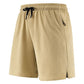 🩳✨ Men's Quick Dry Sports Shorts with Zipper Pockets – Breathable, Stretch, Zip Pocket 🏃