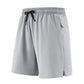 🩳✨ Men's Quick Dry Sports Shorts with Zipper Pockets – Breathable, Stretch, Zip Pocket 🏃
