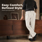 🎉 2026 Sale — Over 50,000 Sold!💞 Men's Soft Draped Straight Leg Trousers👖