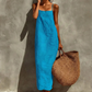 ⏰Women's Casual Solid Color Slip Dress