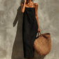 ⏰Women's Casual Solid Color Slip Dress
