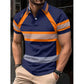 👕 Men's High Visibility Reflective Short Sleeve Shirt – Neon Blocks & Athletic Fit Cut ⏰