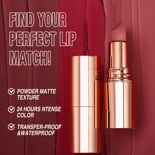 🥳2026 HOT SALE🥳💞50K+ SOLD!💋✨  24H Long‑Lasting Matte Lipstick – Smudge‑proof, transfer‑resistant, vibrant colour. Comfortable & non‑drying – lasts all day! 👄🌹