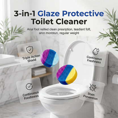 📣Limited Time Offer⏳🔥 Buy 1 Get 1 Free!!🎁✨Protective Glaze Toilet Bowl Cleaner