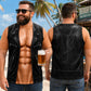 💪Men's Funny Fake Muscle Print T-Shirt