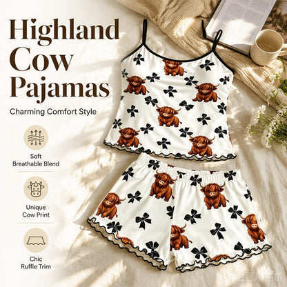 🌸 Summer Sleepless Spaghetti Strap Cami Sleepwear Set 🌸