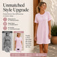 Women's Summer Loose T-Shirt Dress with Pockets