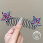 🥳2026 HOT SALE🥳💞Buy 1 Get 1 Free!💇‍♀️Flexible Invisible Hair Comb – Non‑slip metal teeth, smooth rounded tips. Tucks away flyaways & baby hairs – stays secure all day! ✨🛡️