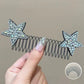🥳2026 HOT SALE🥳💞Buy 1 Get 1 Free!💇‍♀️Flexible Invisible Hair Comb – Non‑slip metal teeth, smooth rounded tips. Tucks away flyaways & baby hairs – stays secure all day! ✨🛡️