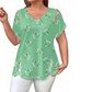 🎉 2026 Sale — Over 35,000 Sold! 💞 Women's V-Neck Heart Print Top – Sweet Love Style 🌸