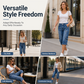 👖 Vintage Cargo Capri Jeans with Drawstring Hem – Functional Pockets & Relaxed Style for City Days