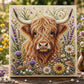 🦉💛 Highland Cow Pearl Art DIY Kit – Relaxing DIY Craft to Create Stunning Coastal Artwork