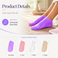 🌿🧦Moisturizing Foot Mask Exfoliating Silicone Socks Beach Protective Socks👣