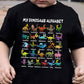 🎁 New Arrival🔥 Children's T-shirt with Dinosaur and Letter Prints