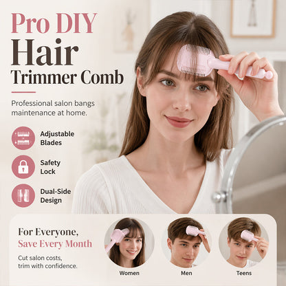 🎉✨Portable Dual-Use Hair Trimming Comb