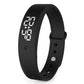 ⌚🏃Student Digital Sports Wristband – Pedometer Vibration Alarm Silicone Watch for Kids Teens