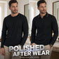 ✨ Easy Everyday Comfort | Men's Contrast-Collar Short-Sleeve Golf Shirt