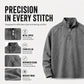 Men's Quarter-Zip Denim Pullover