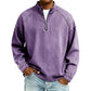 Men's Quarter-Zip Denim Pullover