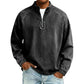 Men's Quarter-Zip Denim Pullover