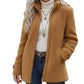 ❄️ Cold-Weather Comfort | Women's Warm Sherpa Fleece Full-Zip Jacket