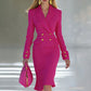 ✨ Effortless Elegance | Women's Double-Breasted Blazer Dress