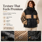 Women's Patchwork Hooded Puffer Jacket