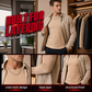 Men's Ribbed Slim-Fit Long-Sleeve T-Shirt