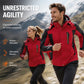 🌧️ Built for Rough Weather | Men's Waterproof & Windproof Hiking Jacket