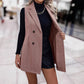 Women's Double-Breasted Blazer Vest