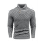 💯 Quality You Can Feel | Men's Textured Stand-Collar Knit Sweater