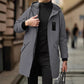 ✨Men's Mid-Length Hooded Windbreaker Trench✨