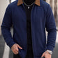 Men's Casual Waffle Lapel Jacket