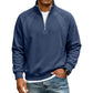 Men's Casual Warm Half-Zip Sweatshirt