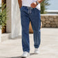 👖 Relaxed Denim, Easy Movement | Men's Loose Straight-Leg Jeans