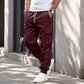 👖 Pull-On Comfort | Men's Loose Drawstring Cargo Jogger Pants