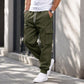 👖 Pull-On Comfort | Men's Loose Drawstring Cargo Jogger Pants