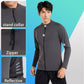 Men's Stand Collar Jacket & Slim-Fit Pants Set
