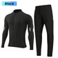 Men's Stand Collar Jacket & Slim-Fit Pants Set