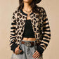 Women's Leopard Print Cardigan