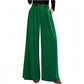 ✨ Easy Everyday Comfort | Women's Relaxed Wide-Leg Trousers with Pockets