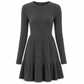 Women's Casual Striped Slim Fit Dress