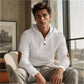 Men's Casual Jacquard Hooded Sweatshirt