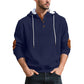 Men's Casual Jacquard Hooded Sweatshirt