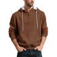Men's Casual Jacquard Hooded Sweatshirt