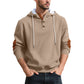 Men's Casual Jacquard Hooded Sweatshirt