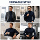 Men's Slim Fit Mock Turtleneck Top