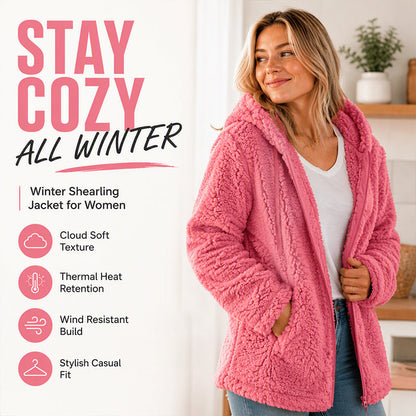 Hot Sale 50% OFF🔥 Women’s Cosy Hooded Zip Fleece Jacket – Soft, Warm & Perfect for Everyday Life🧥