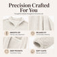 🧸 ☁️ Women's Half-Zip Plush Sweatshirt with Pockets